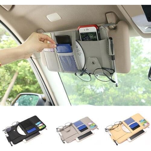 2021 Multifunctional sun visor storage clip Accessories For Subaru XV Forester Outback Legacy Impreza XV BRZ Tribeca