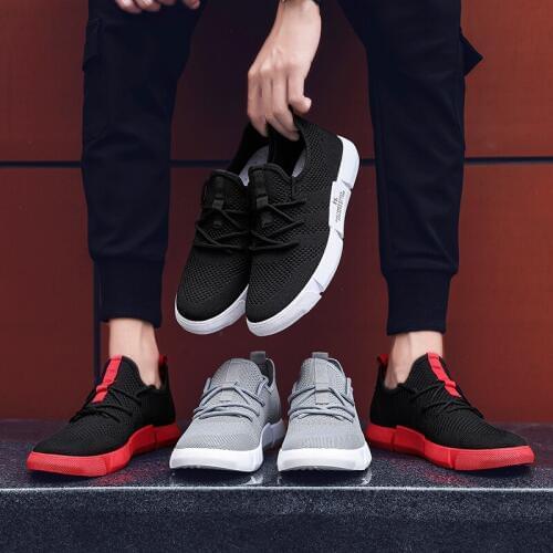 S knitting man trainers 39 sneakers white hombre para Casual sneaker hot men Breathable Fashion solid sapato sport causal Men