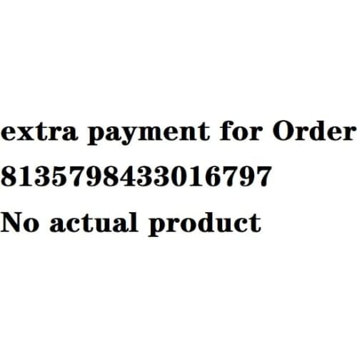 Pay extra for Order# 8135798433016797 - customer upgrade to half carbon vent