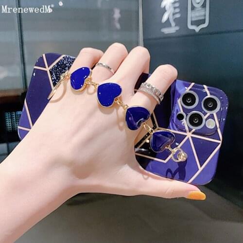 Gold Chain Love Wrist Bracelet Case For iPhone 11 12 Pro Xr Xs Max 12 Mini SE2 7 8 Plus Luxury Marble Heart IMD Shockproof Cover