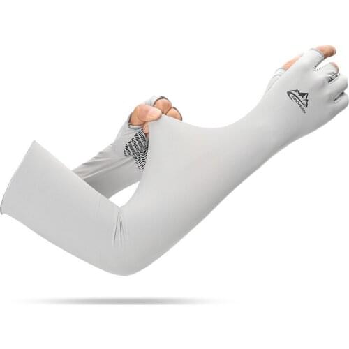 Arm Sleeves Summer Cycling Cuff Sports Men Sun Protection Breathable Womens Long Half Finger Outdoor Driving Anti-Slip Gloves