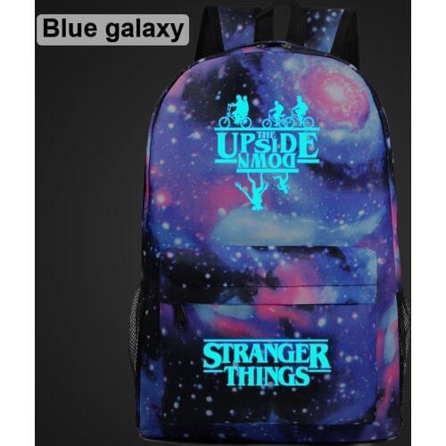 Hot Luminous Stranger Things letters Weird Boy Girl School bag Women Bagpack Teenagers Schoolbags Men Children Student Backpack