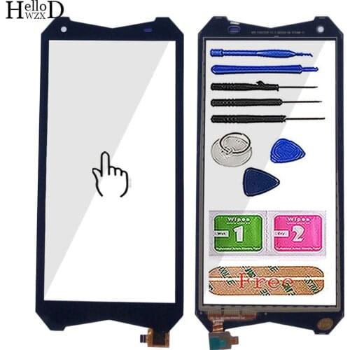 5.7'' Mobile Touch Screen Glass For Ulefone Armor 3 3T Touch Screen Digitizer Panel Front Glass Lens Sensor Tools 3M Glue Wipes