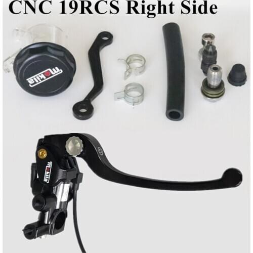 19RCS Motorcycle Right Brake Master Cylinder Radial Pump For 7/8" 22mm Handlebar