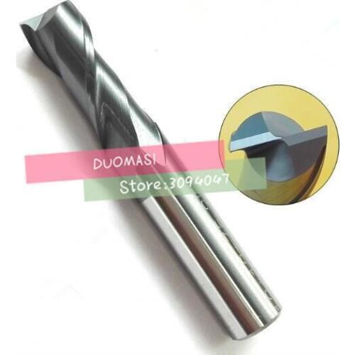 2f-4.0*4*10*50,hrc50,carbide Mills,carbide Square Flatted End Mill, 2 Flute Flattened End Mill With Straight Shank