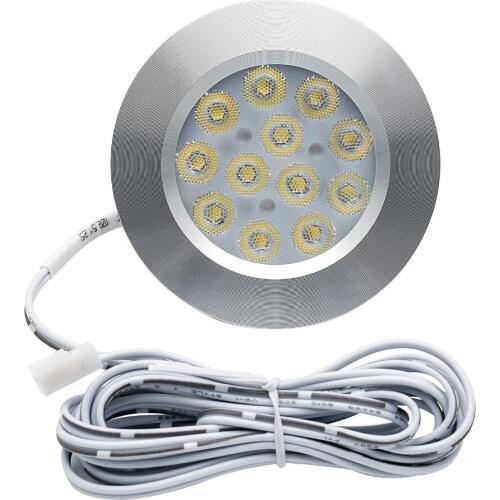 3PCS 3W Warm Car RV LED Ceiling lights Car Dome Interior Lights Under Cabinet Lamps LED Bulbs Interior Light Warm