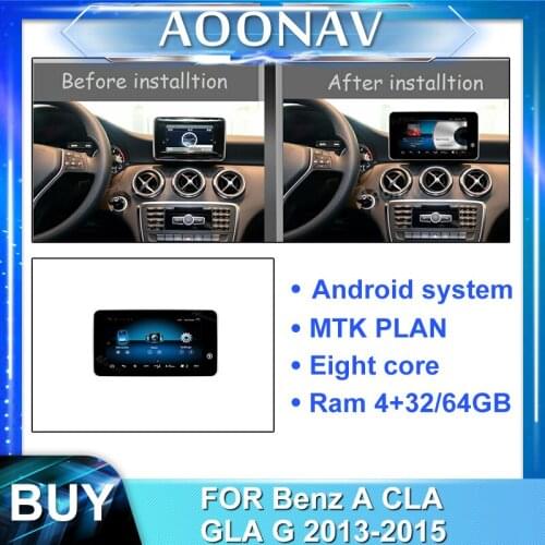 2din android car radio for-Benz A CLA GLA G 2013-2015 car autoradio stereo multimedia player touch screen GPS navigation