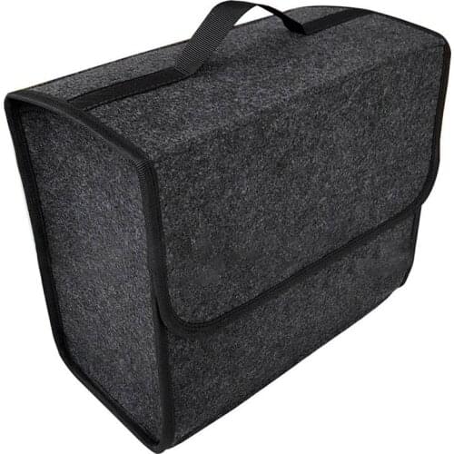 Car Storage Bag Trunk Organizer Box Folding Auto Rear Storage Pouch Stowing Tidying Seat Back Bag Car Styling Accessories