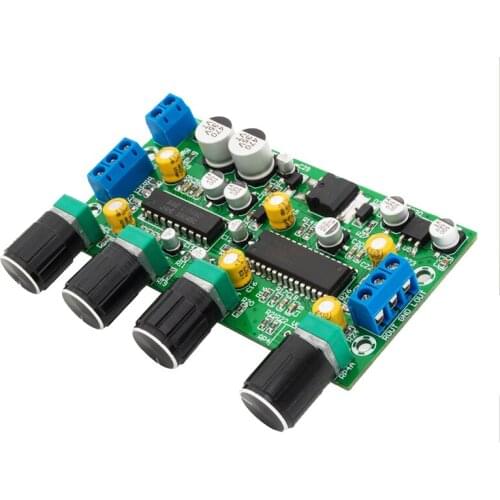 BBE2150 UPC1892T Tone Preamplifier Board Audio LM317T Equalizer Preamp BBE Tone Control Pre Amplifier AC10-24V / DC12-32V