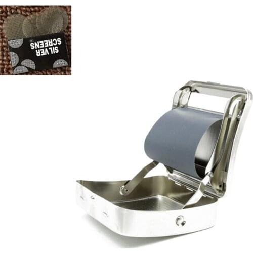 Manual cigarette maker High-end cigarette maker Tobacco box metal cigarette case mini tobacco Smoking accessories