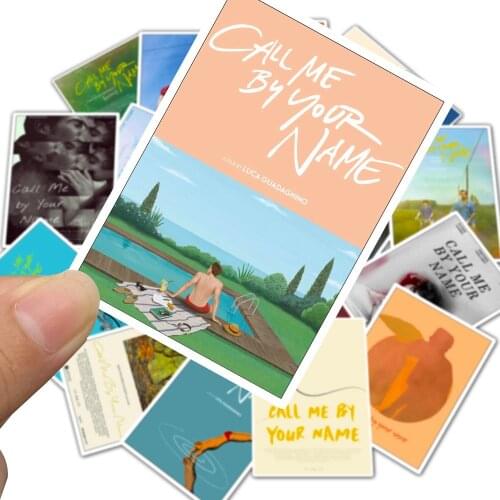 10/50PCS Call Me By Your Name Tv Show Trolley Case Funny Sticker Toy Graffiti Phone Case Car Bicycle Adult Cartoon Laptop Water