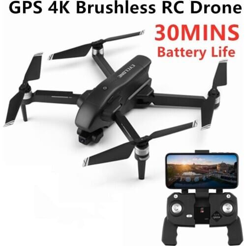 WLtoys Q868 Professional Drone 4K with 2-Axis Gimbal HD Camera FPV GPS Drones 2.4G Brushless Motor RC Quadcopter VS SG906 Pro 2