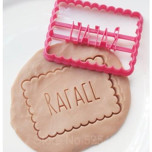 Custom Name cookie cutter ,Chocolate Biscuit Mold,biscuit cutters ,Make your design biscuit cutters