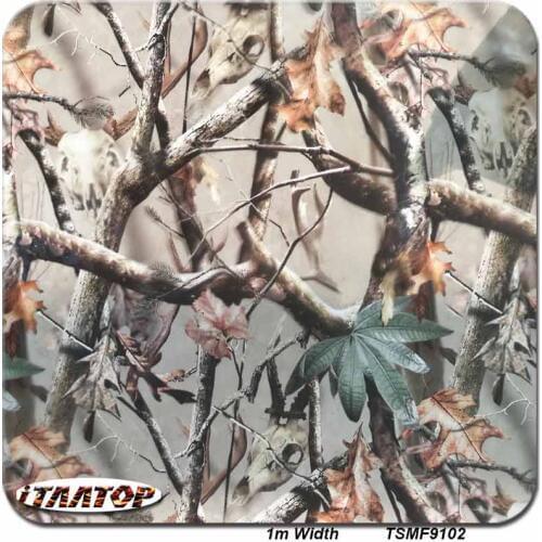 ITAATOP Hydrographics Film TSMFG9102 1M * 10M camo camouflage Hydro Dipping Water Transfer Printing Films