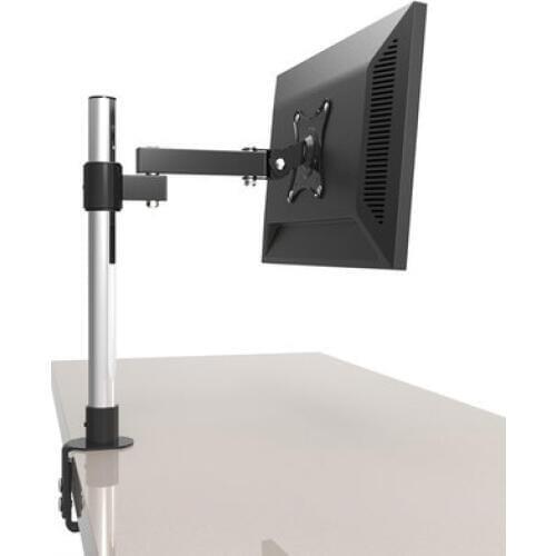 LC101/40 Full Motion 13"-24" LCD Screen Desktop Mount Monitor Holder Stainless Steel Rotary Lifting Table Clamping Mount