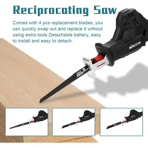 Portable Multifunctional Reciprocating Saws Outdoor Saber Saw Electric Power Tools for Cutting Wood Iron Sheet Plastics
