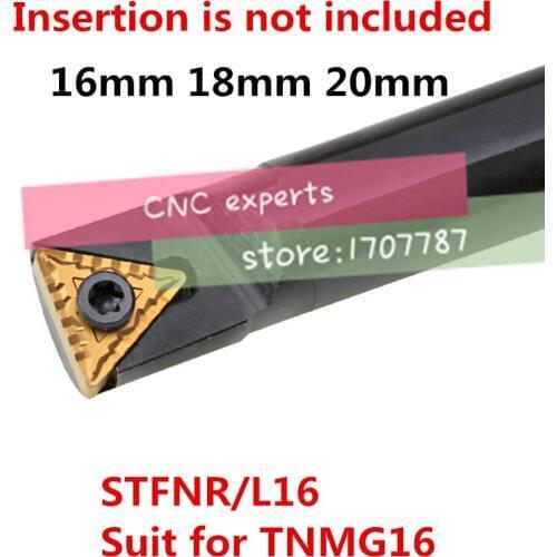 S16Q-STFNR16/STFNL S18Q-STFNR16/STFNL S20R-STFNR16/STFNL16 Internal turning tools Use CNC Carbide Insert TNMG160404/TNMG160408