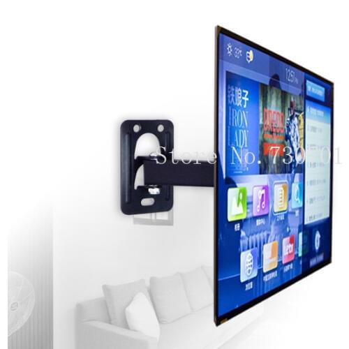 2019 Universal TV rack retractable rotating LCD TV stand wall hidden TV Fit for 14"-42" Max Support 35KG Weight