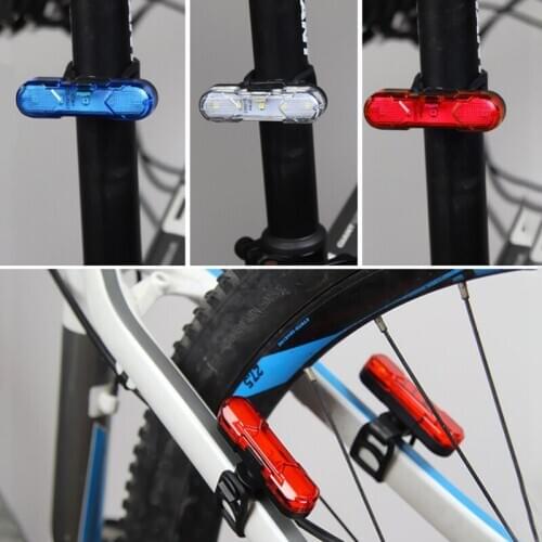 Bike Waterproof Riding Rear Light Led Usb Chargeable Mountain Bike Headlight Cycling Light