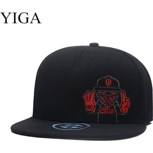 YIGA wholesale 2018 Fashion Outdoor Embroidery mens baseball cap for Men and Women goodquality
