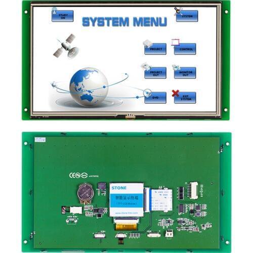 10.1 Inch HMI Touch Screen Mointor Display with CPU and Driver for Equipment Control Panel