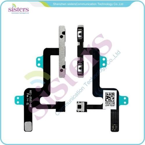 10PCS Wholesale Mute Volume flex cable For iPhone 6S volume button silent mute switch Flex Ribbon Cable free shipping