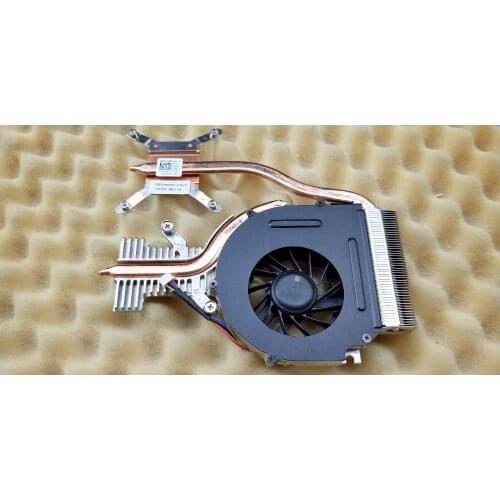 100%New cooler for Dell Studio 1558 cooling heatsink with fan DFS541305MH0T F7B1 DP/N 02X6C1 2X6C1 DSC model
