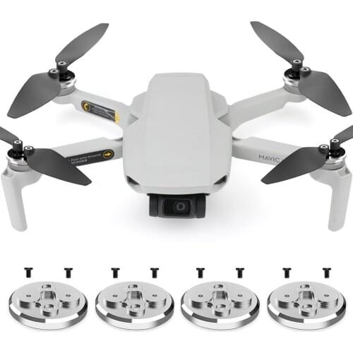 4PCS Aluminum Alloy Motor Protective Cover Cap Drone Dust-proof Engine Protector Guard Protective For DJI Mavic Mini Drone