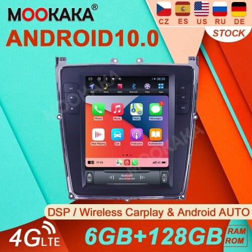 Android 10 6+128G Tesla Style Screen For Bentley GT Supersports Fly Spur Car Radio Multimedia Video Player Navigation GPS 2 din