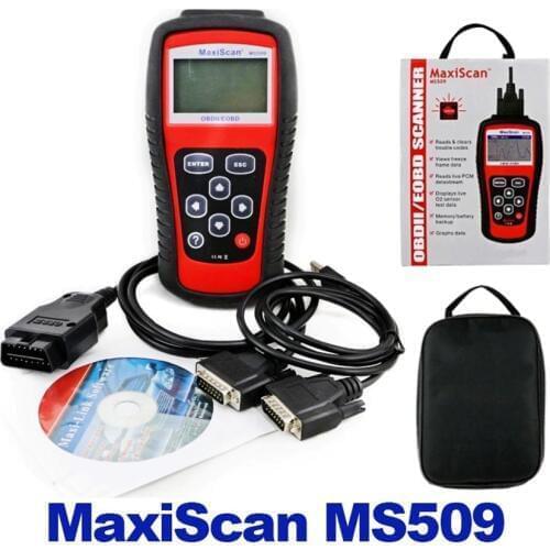 Vehicle Tool Car Code Reader Tester Autel MS509 OBDII Auto OBD2 Scanner Maxiscan MS509 Automotive Diagnostic Scanner