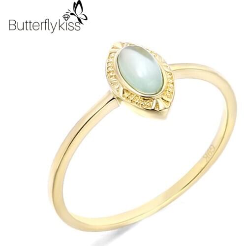 Butterflykiss Rings With Semi-precious Stones