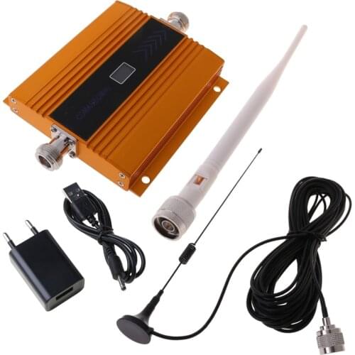 1 Set 850MHz CDMA 2G/3G/4G Signal Booster Repeater Amplifier Antenna for Mobile Phone Signal Receiver