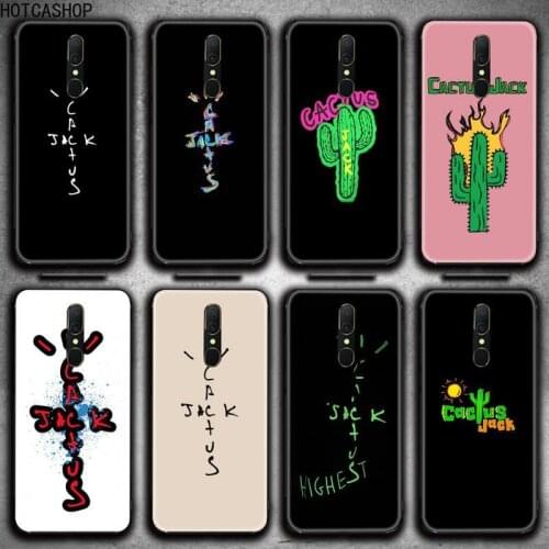 Cactus jack hiphop Phone Case For Oppo A5 A9 2020 Reno2 z Renoace 3pro A73S A71 F11