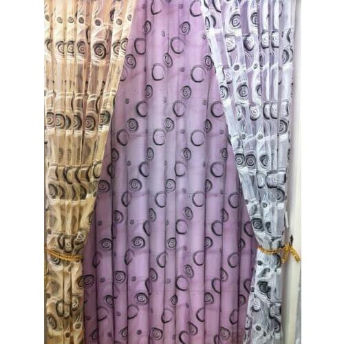 CS 69 Striking Butterfly Tulle Window Screens Door Balcony Curtain fabric Panel Sheer Scarfs light plaid hotel custom diy