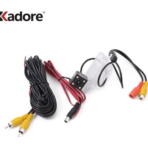 For Nissan Qashqai X Trail X-Trail 2008-2012 For Peugeot 307 Hatchback 307CC Backup LED Camera Car Parking Assistant Kits