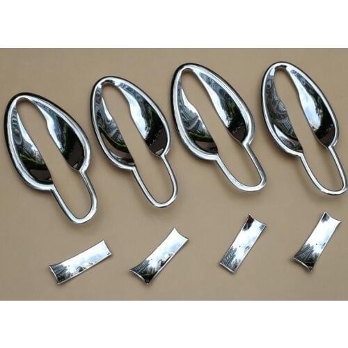 Chrome Parts Door Handle Cup Bowl Cover Trim Moulding Fit For Mazda 3 6 2014 2015 2016 2017 2018 Accessories