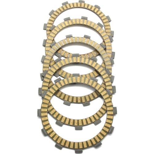 Motorcycle Clutch Friction Disc Plate Kit For Yamaha motor XS400 XS400J XS400RJ 1982 XS400K XS400RK 1983 OEM : 341-16321-13 5