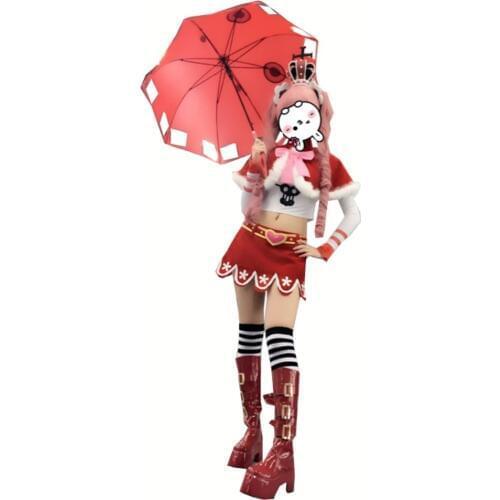 2017 One Piece Perona Soul Fruit Uniforms Cosplay Costume