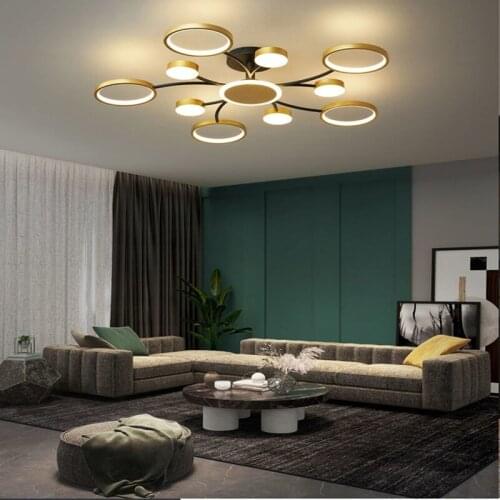 Modern LED bedroom living room chandelier balcony study ceiling lamp hotel classroom chandelier coffee shop lighting