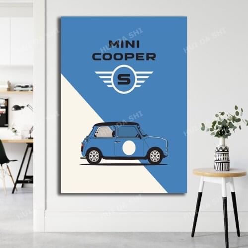 Mini Cooper S Art print/poster