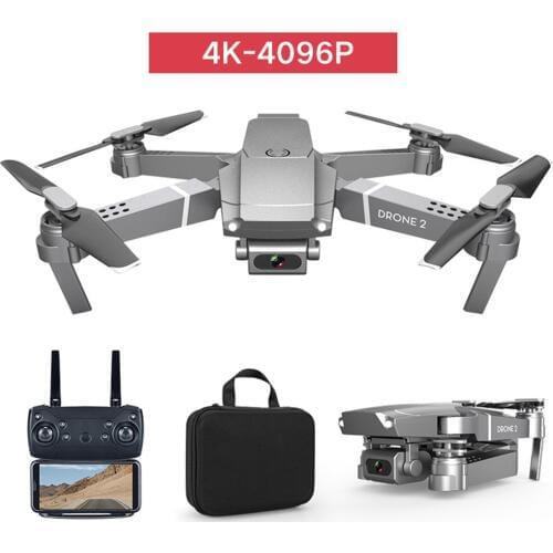 E68 WIFI FPV Mini Drone with Wide Angle HD 4K 1080P 720P Camera Height Hold Mode RC Foldable Quadcopter Drone Aircraft