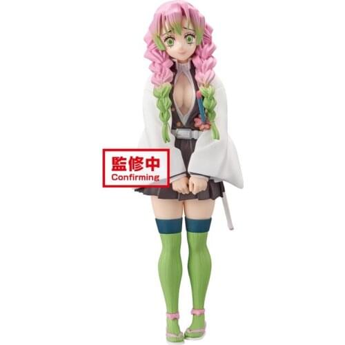 Pre-Sale Demon Slayer Kanroji Mitsuri Cute Sweet Cartoon Model Anime Dolls Figures Collectibles Pvc Model Toys Ornaments Gifts