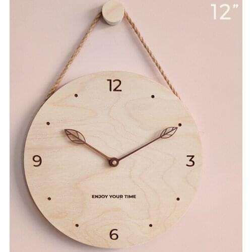 Simple And Creative Nordic Japanese Clocks And Watches Clock Decoration In Living Room Wall Clock