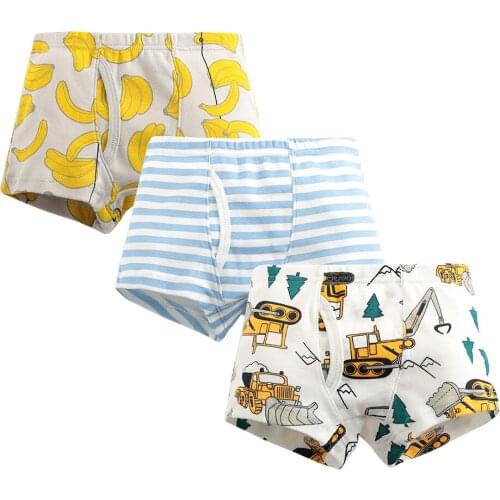 Shorts Boys Underwear Kids Boxer Panties For 2-10 Years Soft Cotton Teenager Childrens Pants Baby Underpant