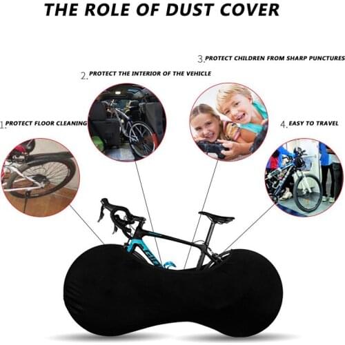 Bike Protector Wheels Cover MTB Road Bicycle Anti-dust Wheels Frame Cover Protective Gear Cycling Scratch-proof Storage Bag