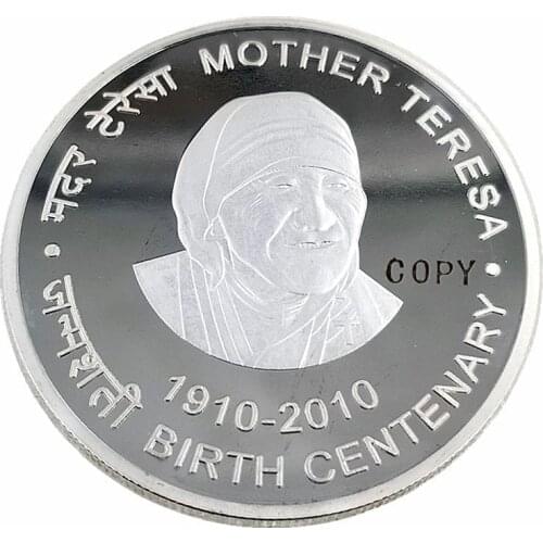 1910-2010 India 100 Rupees copy coins commemorative