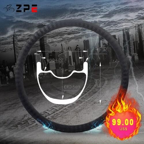 Benchmark MTB Bicycle China Carbon Bicycle Rims Tubeless Mountaine Bike Rim 29 ER Customized Bicycle rim SL-29-2530