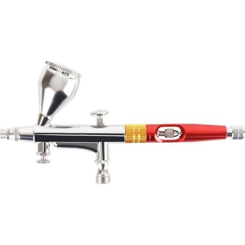 Large Air Flow Dual Action Airbrush Pen Spray Gun for Art Model Body Paint Artist Makeup Nail Tattoos Cake Tools