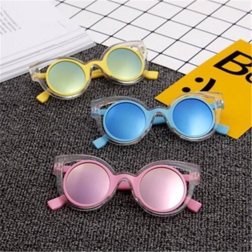 Kids Sunglasses Children Boys Girls Cool Cute Mirror Baby Frame 100% UV400 Anti-UV Fashion Eyewear Sun Glasses Oculos De Sol