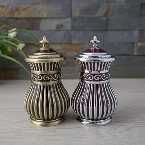 European automatic metal toothpick holde toothpick container straw holder organizer box for teethpickers YQT053